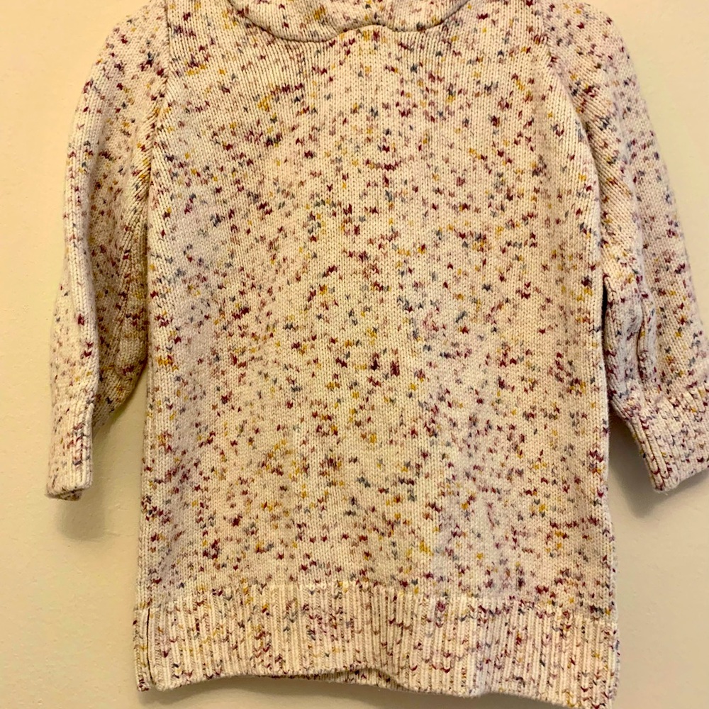 VGUC BabyGap infant girls hooded knit dress sz 2YRS